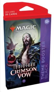 Magic the Gathering: Innistrad Crimson Vow - Theme Booster [Black] - Sweets and Geeks