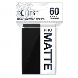 Eclipse Matte Small Sleeves: Jet Black - Sweets and Geeks