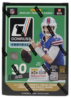 2022 Panini Donruss Football 6-Pack Hobby Blaster Box (Fanatics) - Sweets and Geeks