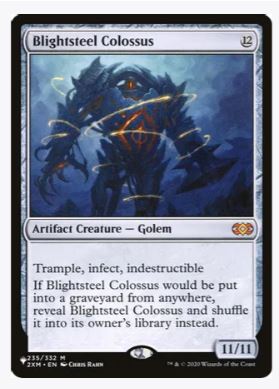 Blightsteel Colossus - The List - #235/332 - Sweets and Geeks
