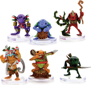 Dungeons & Dragons Fantasy Miniatures: Icons of the Realms - Grung Warband - Sweets and Geeks