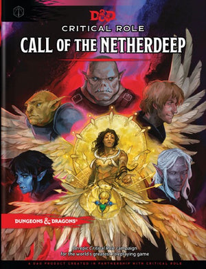 Dungeons & Dragons RPG: Critical Role - Call of the Netherdeep Hard Cover - Sweets and Geeks