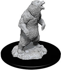 WizKids Deep Cuts Unpainted Miniatures: W07 Grizzly - Sweets and Geeks