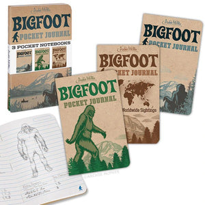 Bigfoot Pocket Journals - Sweets and Geeks
