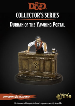 Dungeons and Dragons: Dungeon of the Mad Mage Collector`s Series Miniatures - Durnan of the Yawning Portal - Sweets and Geeks