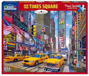 New York Times Square 1000 Piece Jigsaw Puzzle - Sweets and Geeks