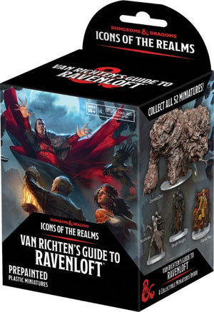 Dungeons & Dragons Fantasy Miniatures: Icons of the Realms Set 21 Van Richten`s Guide to Ravenloft Booster Brick - Sweets and Geeks
