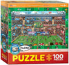 Eurographics 100 Piece Spot & Find Soccer Puzzle - Sweets and Geeks
