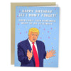 I Didn't Forget Trump Greeting Card - Sweets and Geeks