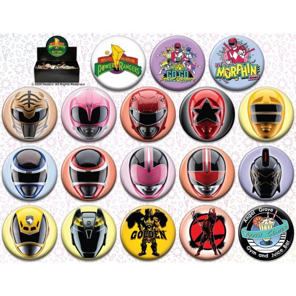 Power Rangers Button Assortment Set 2 – Sweets and Geeks