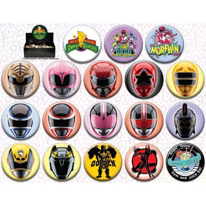 Power Rangers Button Assortment Set 2 - Sweets and Geeks