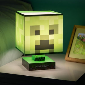 Minecraft Creeper Head Desk Light - Sweets and Geeks