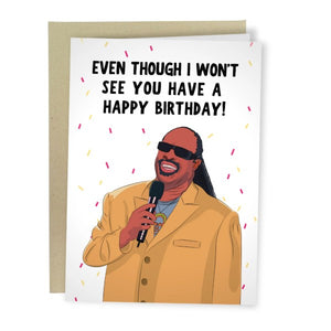 Stevie Greeting Card - Sweets and Geeks