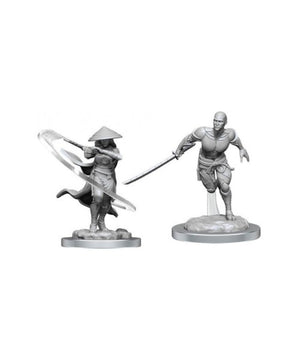 Magic the Gathering Unpainted Miniatures: W05 Kaito Shizuki & the Wanderer - Sweets and Geeks