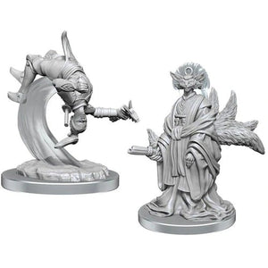 Magic the Gathering Unpainted Miniatures: W05 Kotose & Light-Paws - Sweets and Geeks