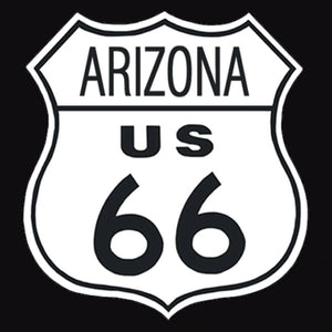 Route 66 Arizona Tin Sign - Sweets and Geeks