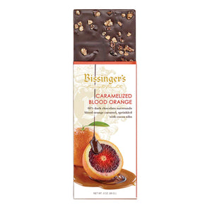 Bissinger's Dark Caramelized Blood Orange Chocolate Bar 3oz - Sweets and Geeks