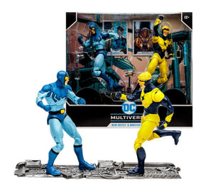 McFarlane Toys DC Multiverse Blue Beetle & Booster Gold Action Figure 2-Pack - Sweets and Geeks