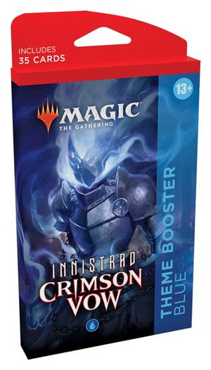 Magic the Gathering: Innistrad Crimson Vow - Theme Booster [Blue] - Sweets and Geeks