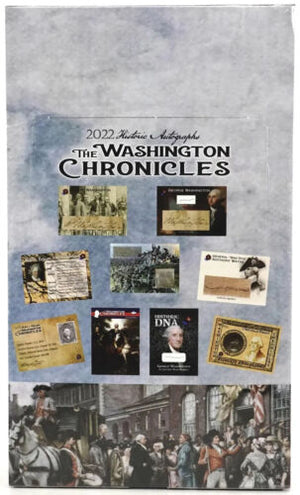 2022 Historic Autographs The Washington Chronicles Hobby Box - Sweets and Geeks