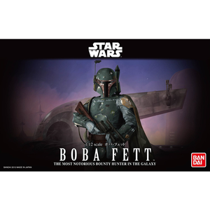Boba Fett "Star Wars" Bandai Star Wars Character Line 1/12 Plastic Model Kit - Sweets and Geeks