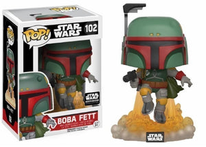 Funko Pop Movies: Star Wars - Boba Fett (Smuggler's Bounty) #102 - Sweets and Geeks