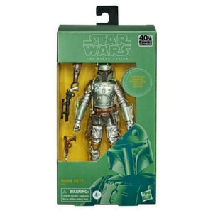 Star Wars The Black Series Figures - Boba Fett Carbonized 6 Inch - Sweets and Geeks