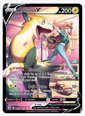 Boltund V SWSH09: Brilliant Stars Trainer Gallery # TG13/TG30 - Sweets and Geeks