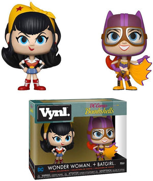 Funko Vynl: DC Bombshells 2PK - Wonder Woman / Batgirl (Item #32111) - Sweets and Geeks