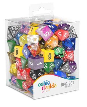 Oakie Doakie Dice RPG Set Retail Pack 105-Piece - Sweets and Geeks