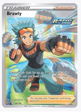 Brawly (Full Art) SWSH06: Chilling Reign # 188/198 - Sweets and Geeks