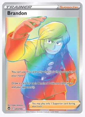 Brandon (Secret) SWSH12: Silver Tempest # 203/195 - Sweets and Geeks