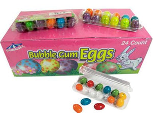 Bubble Gum Mini Eggs - Sweets and Geeks