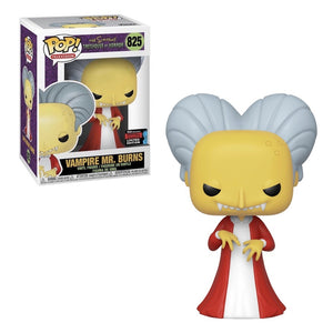 Funko Pop Television: The Simpsons Treehouse of Horror - Vampire Mr. Burns 2019 Fall Convention Exclusive Limited Edition #825 - Sweets and Geeks