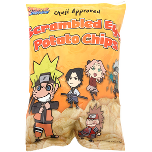 NARUTO SHIPPUDEN Scrambled Egg Potato Chips 54g - Sweets and Geeks