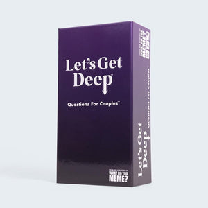 Let's Get Deep - Questions for Couples - Sweets and Geeks