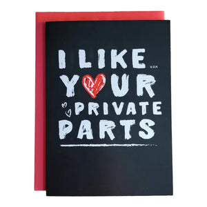 I Like Your Private Parts - Sweets and Geeks