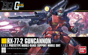 Gundam HGUC 1/144 RX-77-2 Guncannon Model Kit - Sweets and Geeks