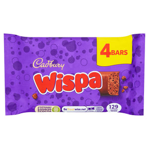 Cadbury Wispa 4 Bars Pack - Sweets and Geeks
