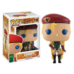 Funko Pop Games: Street Fighter - Cammy #139 - Sweets and Geeks