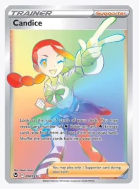 Candice (Secret) SWSH12: Silver Tempest # 204/195 - Sweets and Geeks