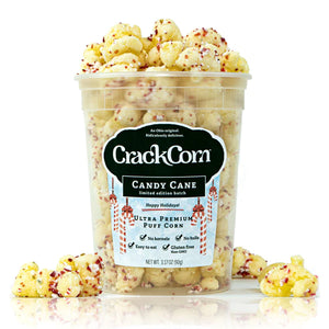 Crack Corn- Candy Cane 4oz - Sweets and Geeks