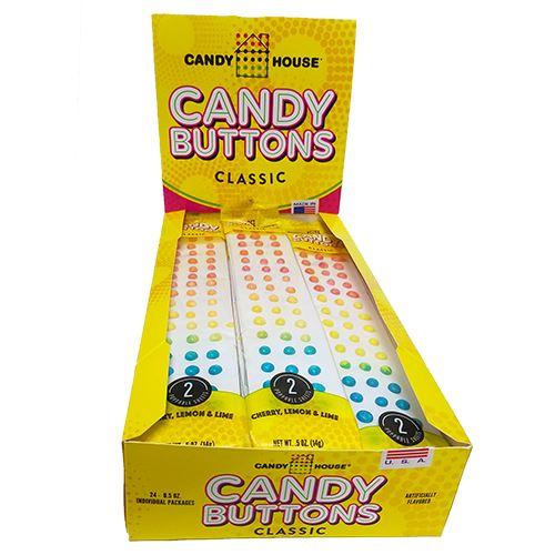 Candy House Candy Buttons 0.5 oz – Sweets and Geeks