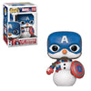 Funko Pop! - Marvel - Cap Snowman #532 - Sweets and Geeks