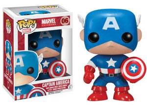 Funko Pop! Marvel Universe - Captain America #06 - Sweets and Geeks