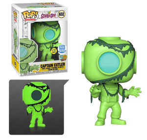 Funko Pop Animation: Scooby Doo - Captain Cutler (Glow) (Funko Shop LE) #632 - Sweets and Geeks