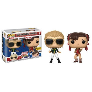 Funko Pop! Games: Captain Marvel vs Chun-Li (Player 2) (2-Pack) Hot Topic Exclusive - Sweets and Geeks