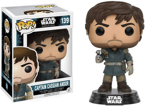 Funko POP! Star Wars: Rogue One - Captain Cassian Andor #139 - Sweets and Geeks