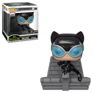Funko Pop Heroes: DC Super-Villains - Catwoman (Jim Lee Deluxe) Gamestop Exclusive #269 - Sweets and Geeks