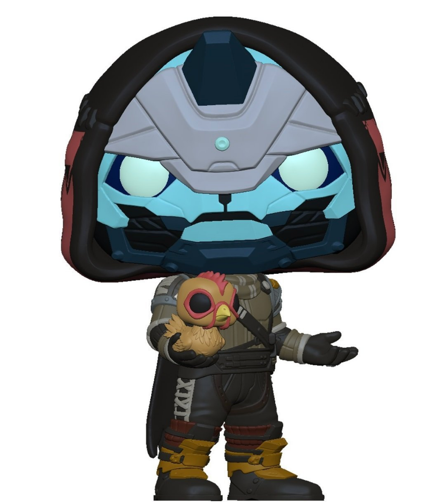 Funko Pop Games: Destiny - Cayde-6 with Chicken Amazon Exclusive